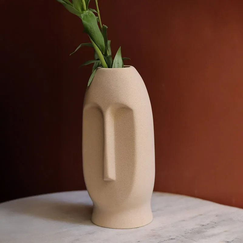Demetrio Ceramic Vase - White media 3
