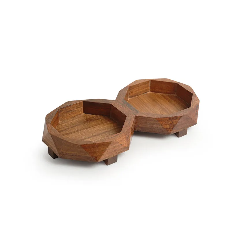 Rang-E-Gul Handpainted Ceramic Multi-Utility Jar With Tray (440 mL Each) - Four Piece Set media 5