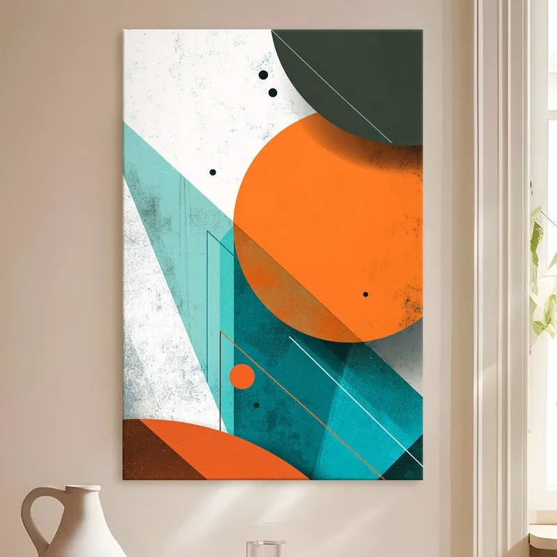 Structured Lines Canvas Canvas Wall Art media 4