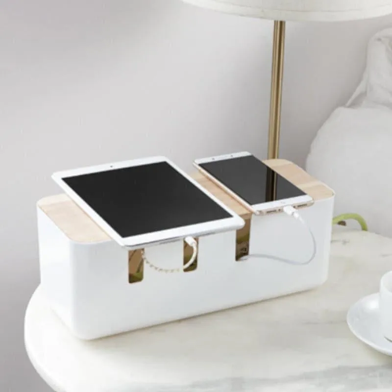 Knot Knockout Wood Desk Organizer media 1