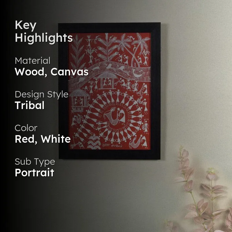 Wina Warli Canvas Wall Art media 2