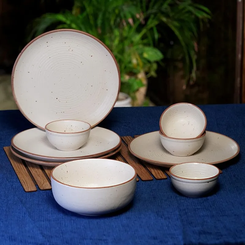 Solvra Kairox Veyra Dinner Set - 9 Piece Set media 1