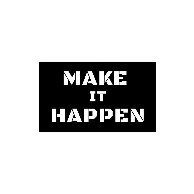 Make It Happen Iron Wall Accent media 3