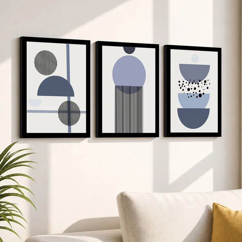 Expressive Explorations Wall Art - Set Of Three media 1