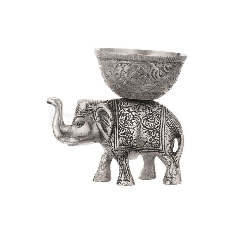 Ornate Haathi Accent Bowl media 5
