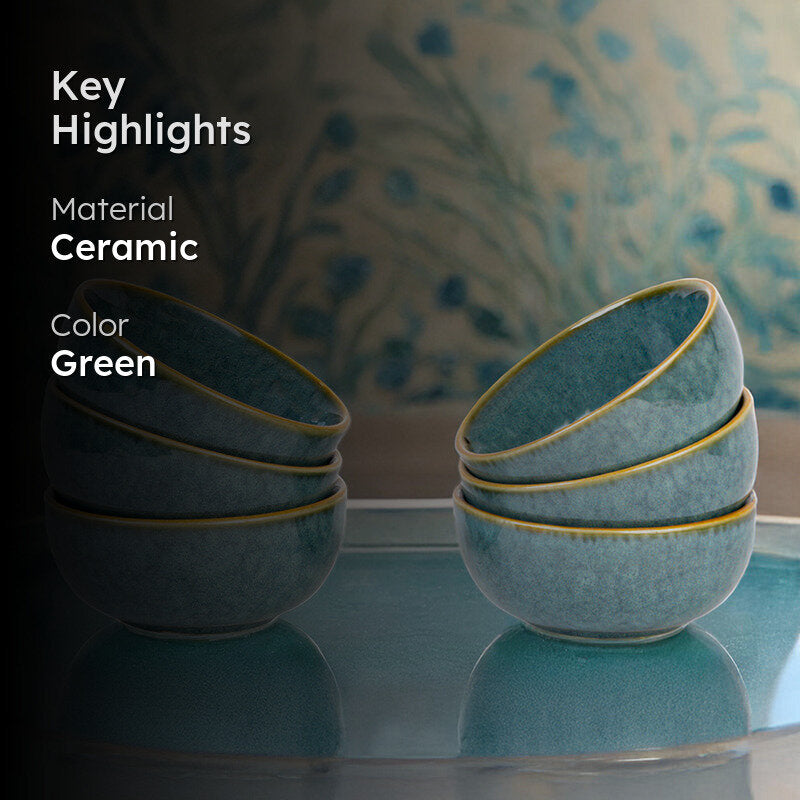 Careina Ceramic Dip Bowl (180 mL) - Set Of Six media 2