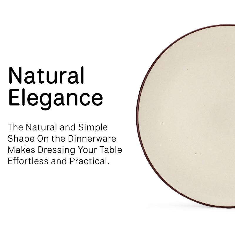 Riddo Dinner Set (Off White) - 6 Piece Set media 6