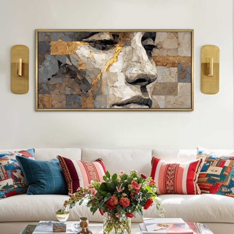 Silent Muse Canvas Wall Art