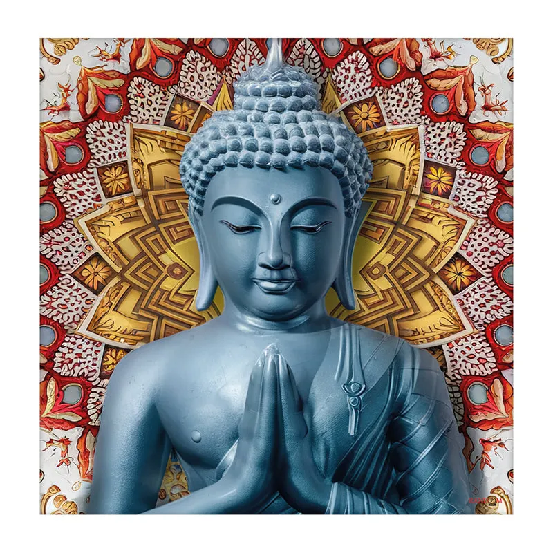 Buddha Mandala Wall Painting media 7