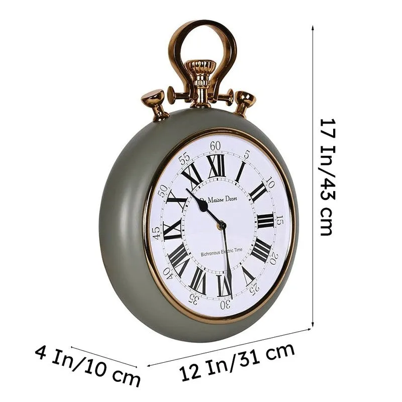 Ancient Poe Table Clock - Green media 9