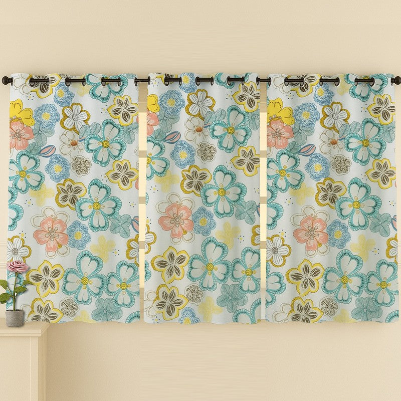 Springveil Cotton Curtains - Set Of Three media 4