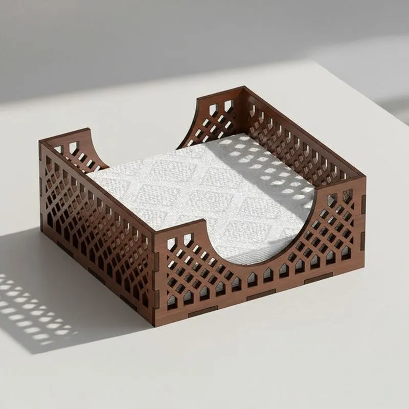 HomeNest MDF Tissue Holder media 4