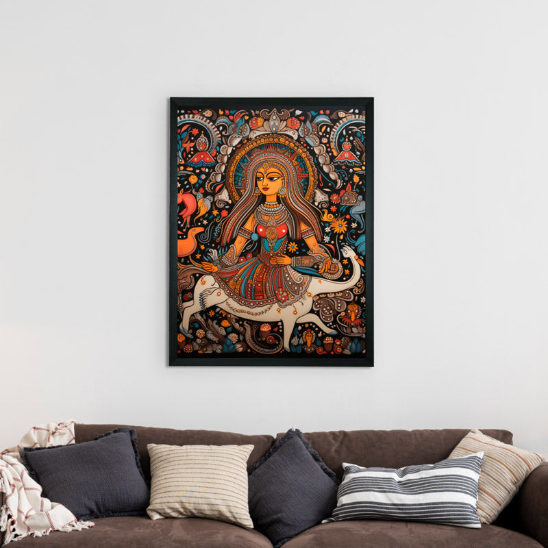 Feminine Mythical Power Canvas Wall Art