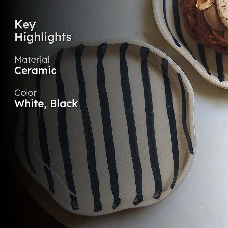Michela Ceramic Quarter Plate media 2