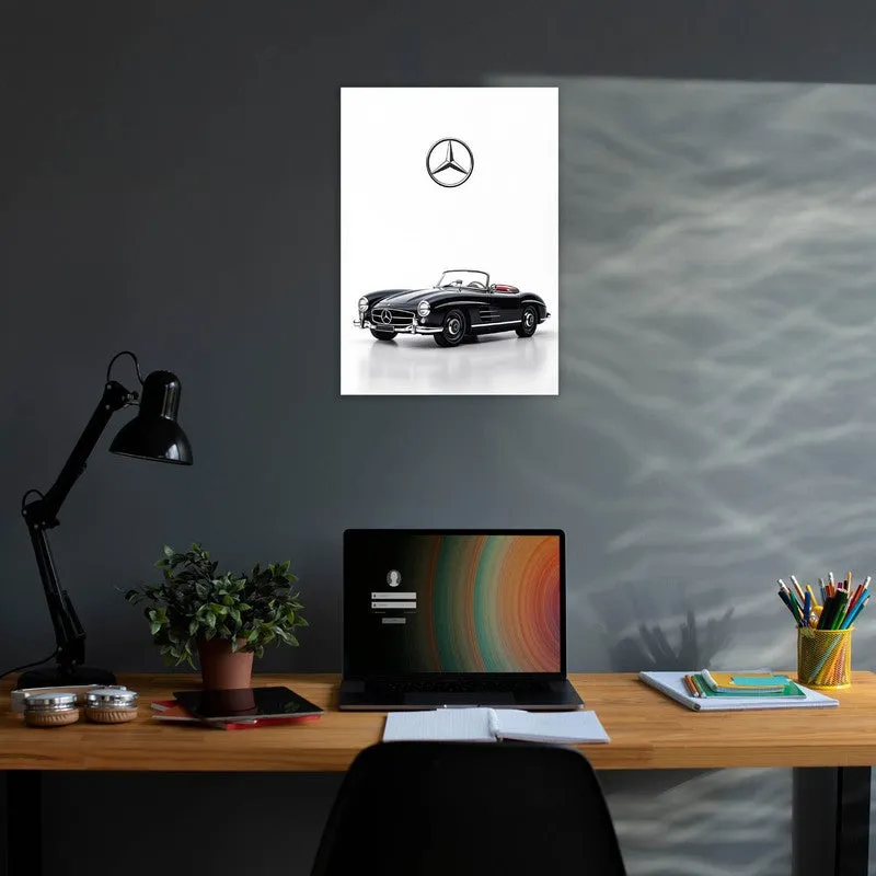 Classic Elegance Wall Poster - Black media 3