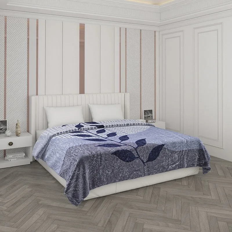 Monte Carlo Indigo Serenity Blanket - 600 GSM media 1