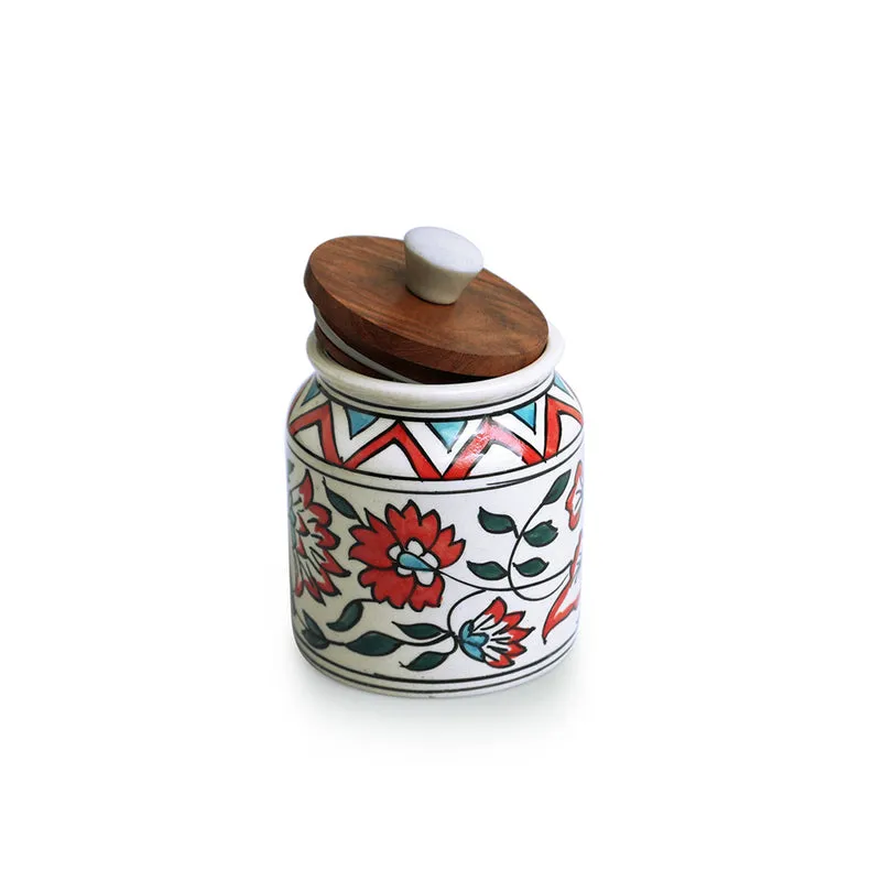 Persian Bloom Airtight Storage Jar - 410 mL media 3