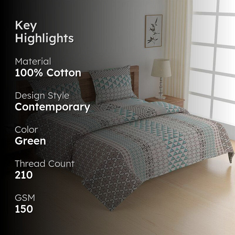 Swayam Ara Geometric Bedding Set media 2