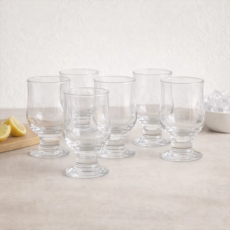 Heikyo Glass Tumbler (240 mL Each) - Set Of Six media 1