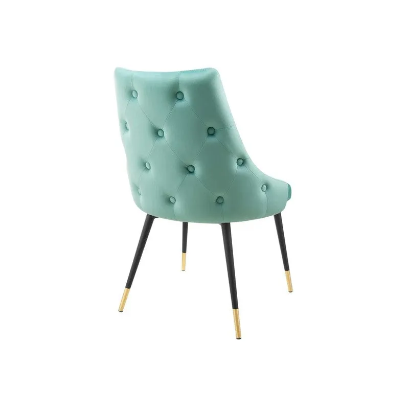 Lunara Neem Wood Accent Chair - Blue media 6