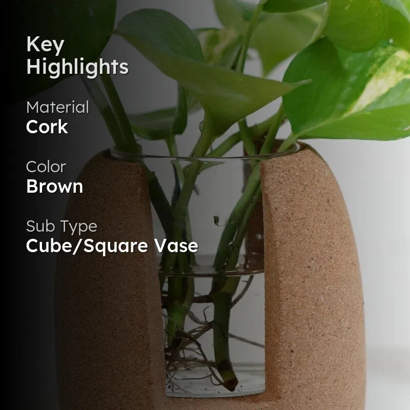 Nadae Cork Testube Planter media 2