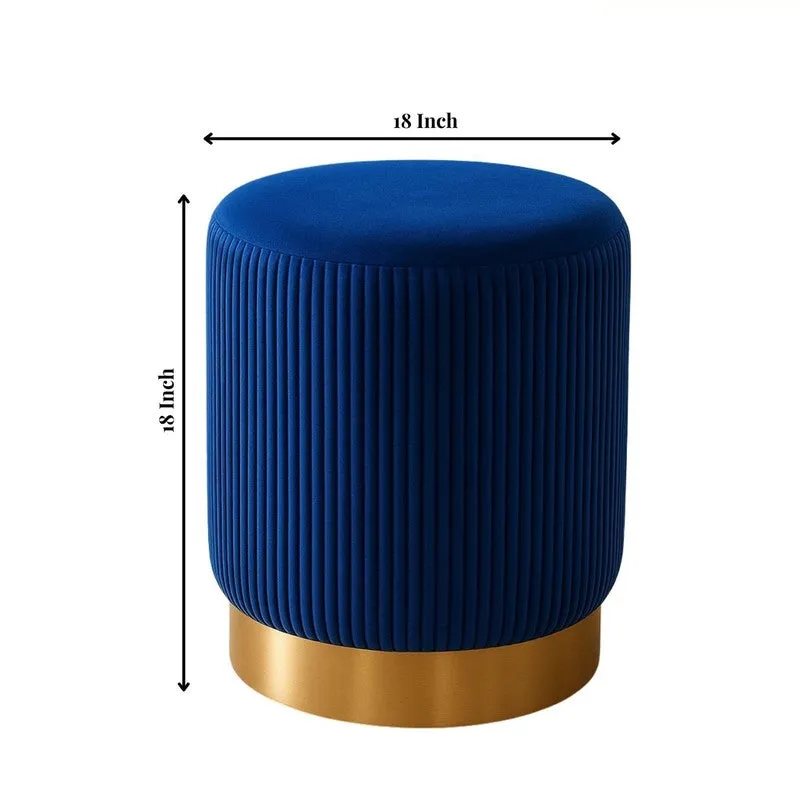 Solvante Aura Ottoman - Blue media 6
