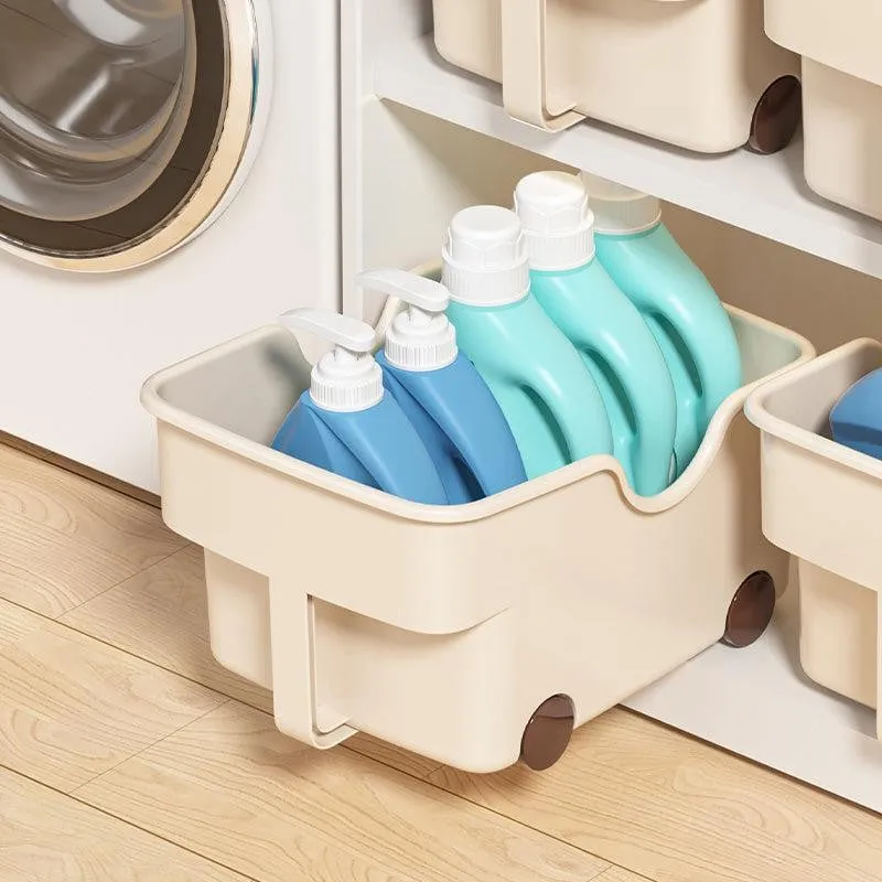 SleekStore Plastic Organizers With Wheels - Set Of Two media 4
