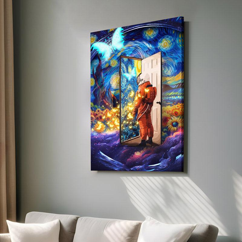 Mystic Astro Portal Wall Painting media 3