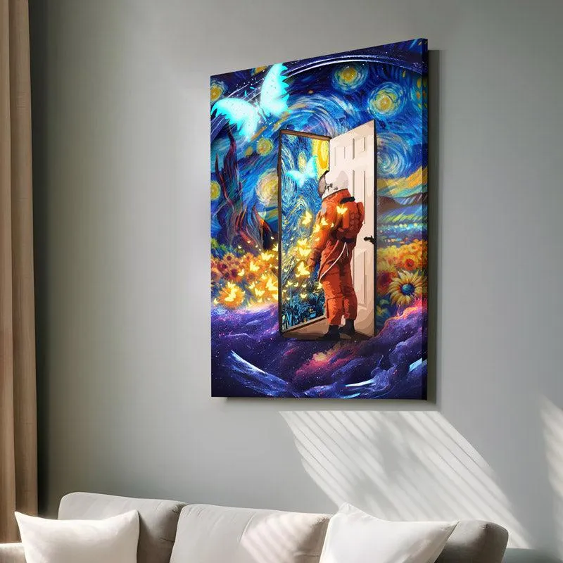 Mystic Astro Portal Wall Painting media 3