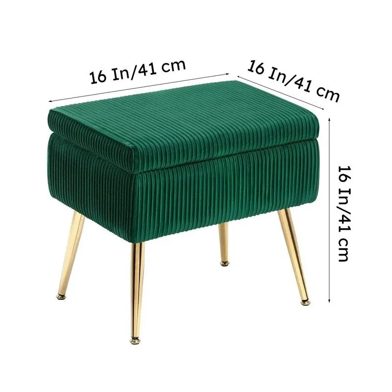 Kylen Softiq Ottoman - Green media 7