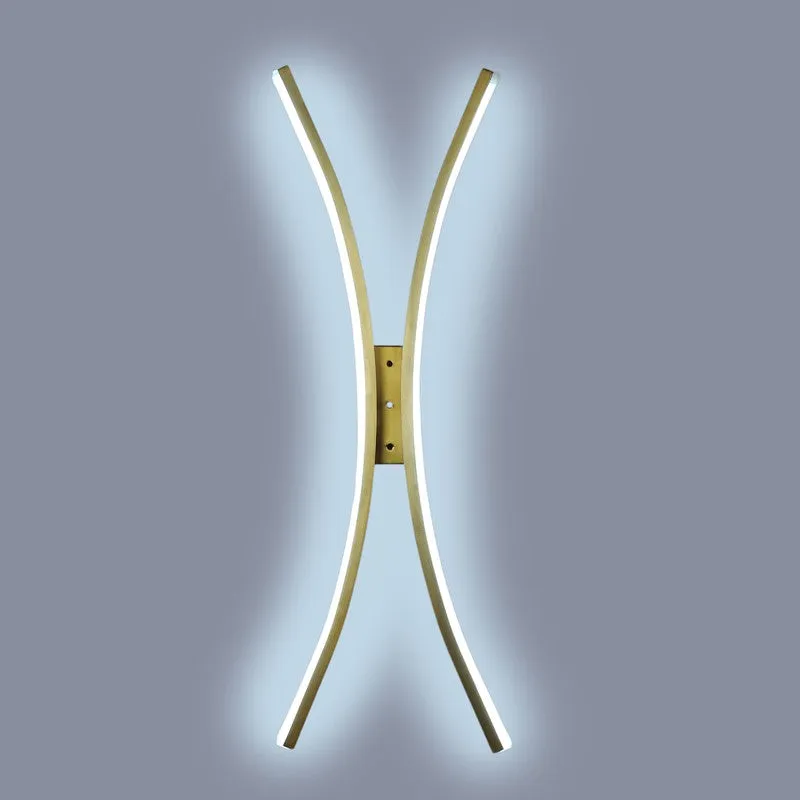 Zerenis Iron & Acrylic Wall Lamp media 6