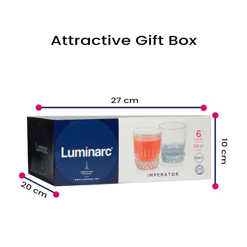 Luminarc Imperator Whiskey Glass (300 mL) - Set Of Six media 7