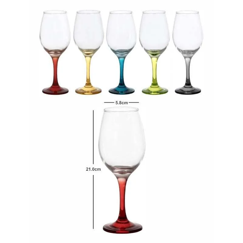 Discolights Glass Tumbler (385 ML) - Set Of Six media 5