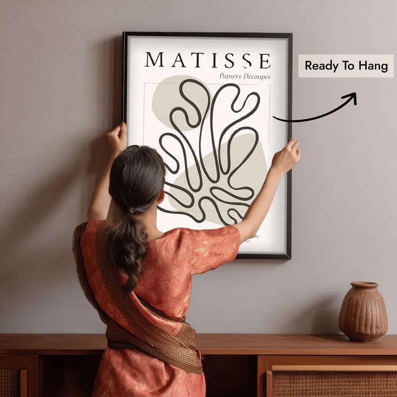 Willow Canvas Wall Painting With Black Frame media 6