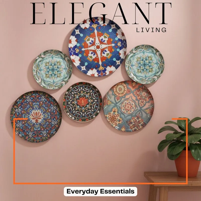 Timeless Mughal Wall Plates - Set of Five media 11