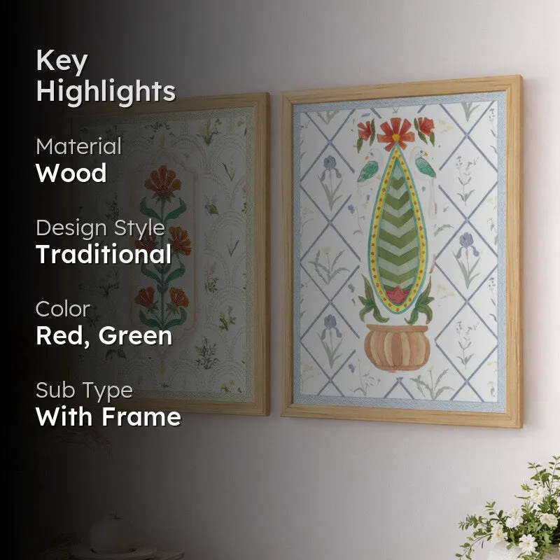 Amja Flora Wall Art - Set Of Two media 2