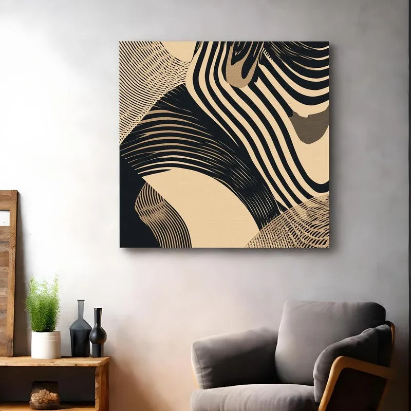 Line Symphony Canvas Wall Art media 9