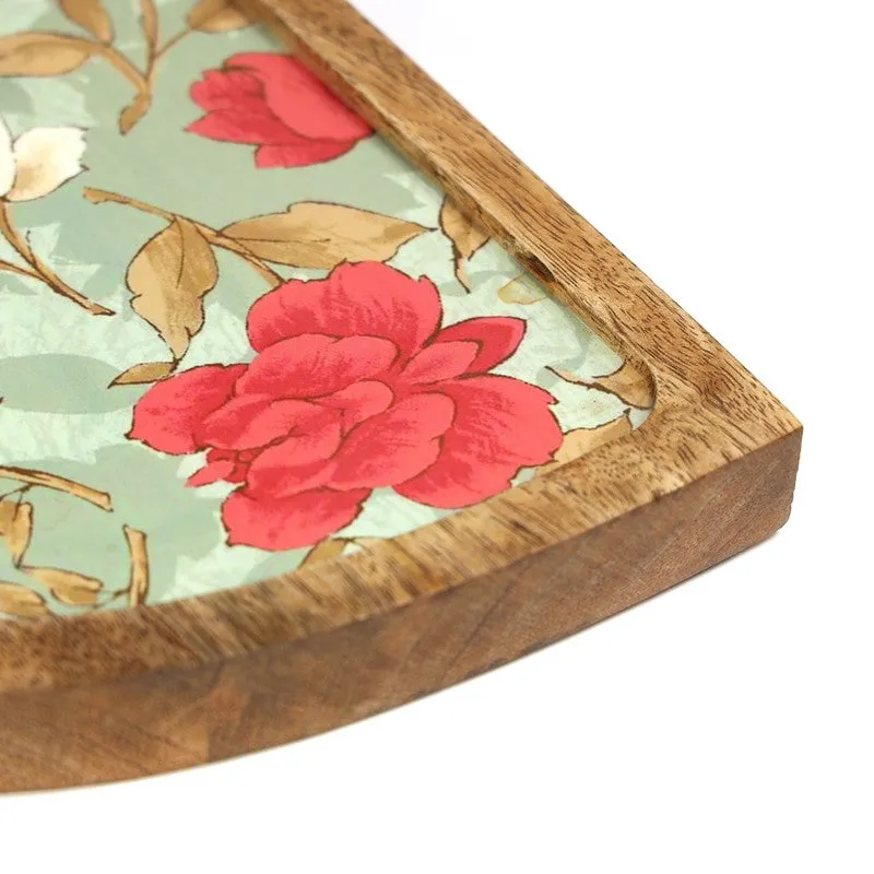 Elvarra Mango Wood Serving Tray Platter media 3