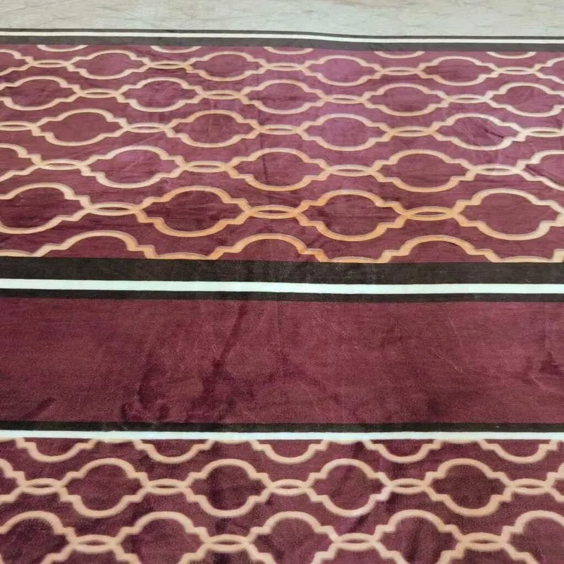 Imperial Abstract Woolen Blanket (Brown) - 350 GSM media 3