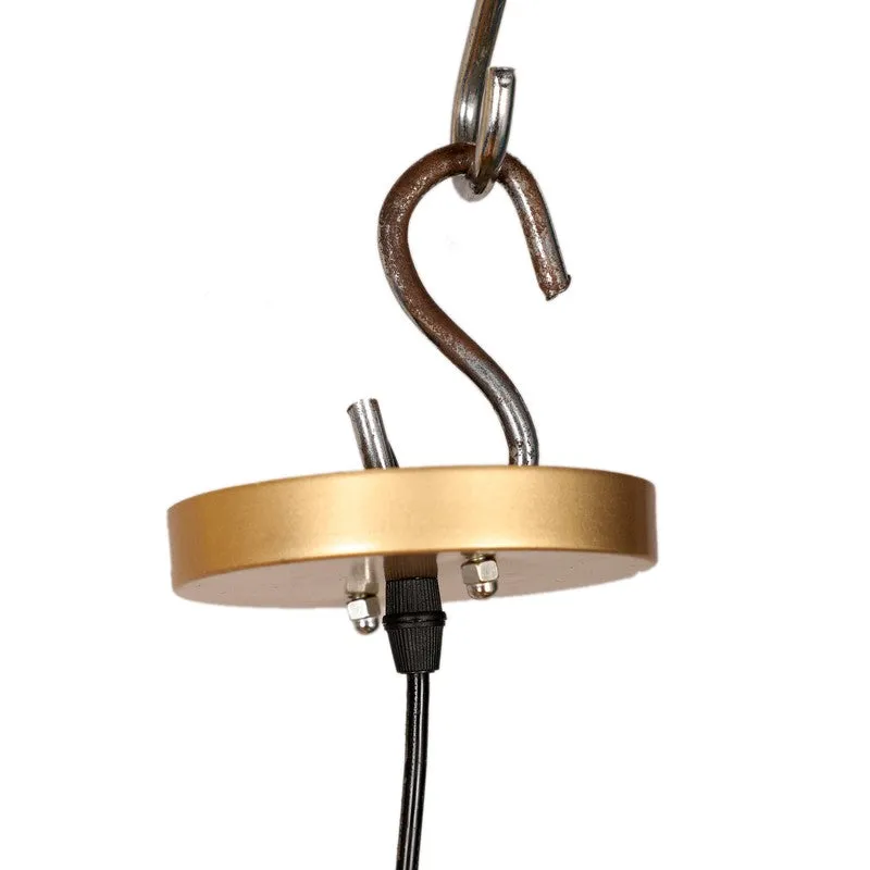 Halo Ring Glass Ceiling Lamp media 5