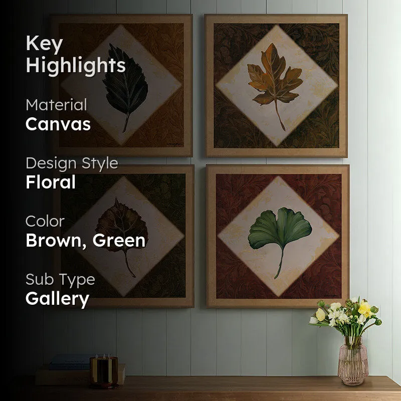Leaves Of Fall Wall Art - Set Of Four media 2