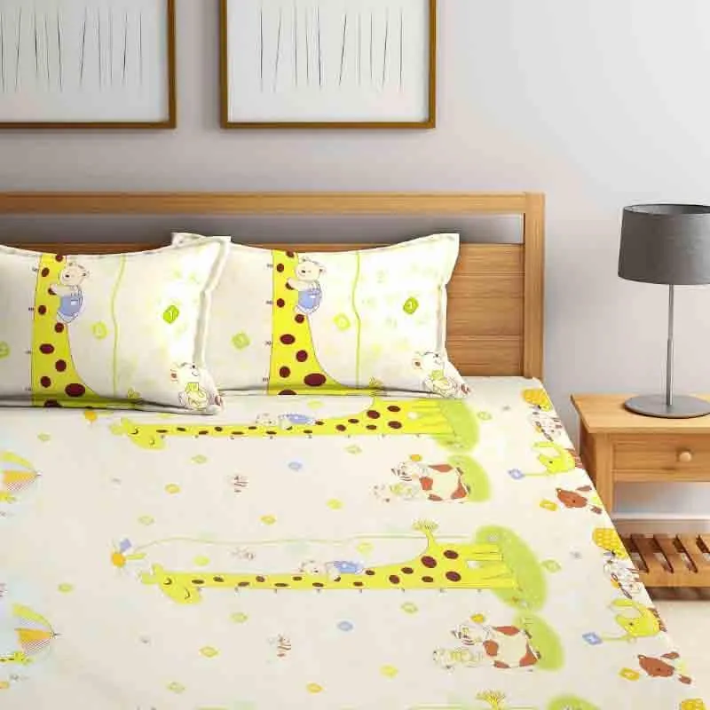 Best Friends Bedsheet - 130 GSM media 1