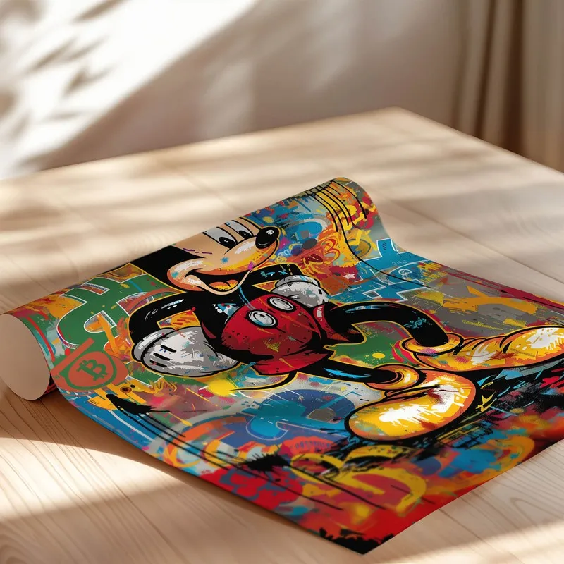 Colorful Mickey Wall Poster media 7