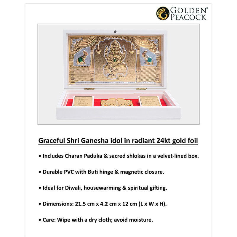 Siddhi Ganesha Foiled Festive Accent media 6