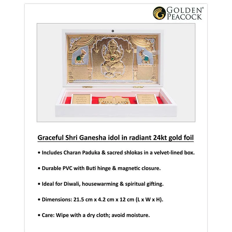 Siddhi Ganesha Foiled Festive Accent media 6