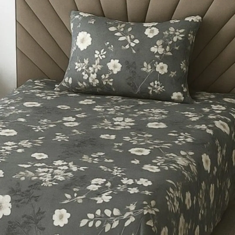 Bloom Drift Bedsheet - 210 TC media 3