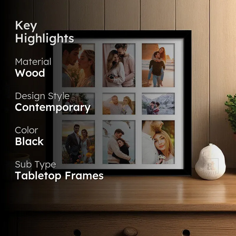 Memoirs Collage Photo Frame - Black media 2
