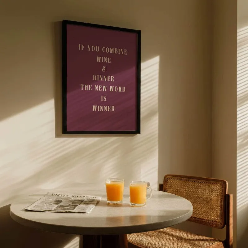 Savory Script Archival Canvas Wall Art - Black media 5
