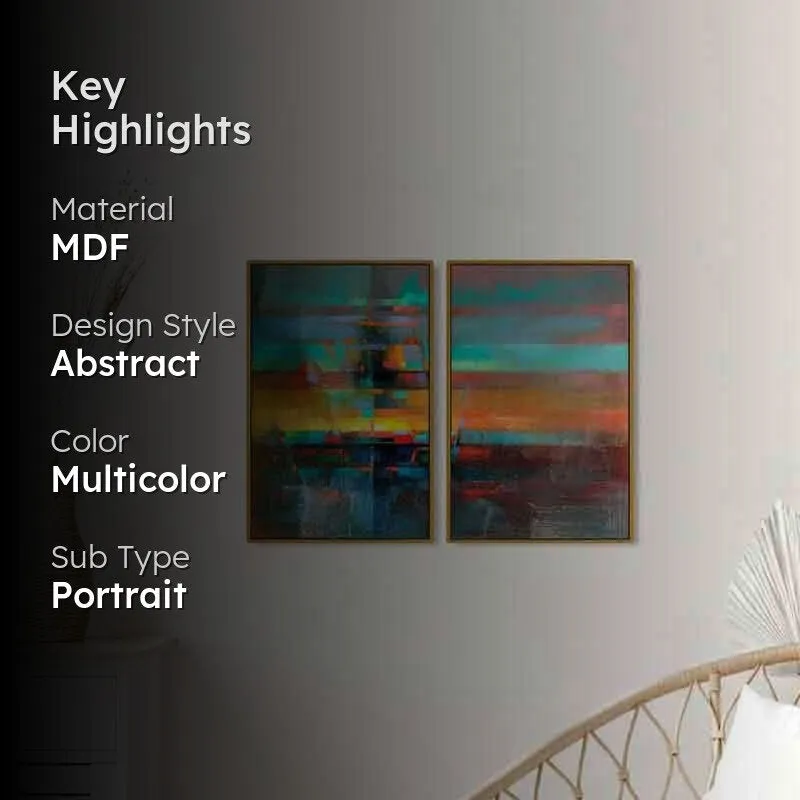 North Lights Wall Art - Set Of Two media 2