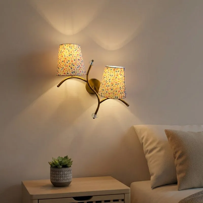 GlowStem Twin Cotton Wall Lamp - Multicolor media 1